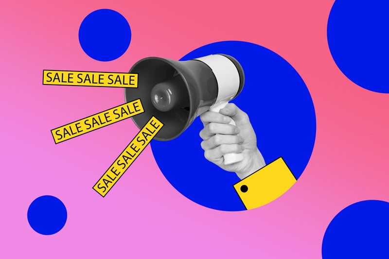 megafono-con-la-scritta-sale-saldi-copywriting