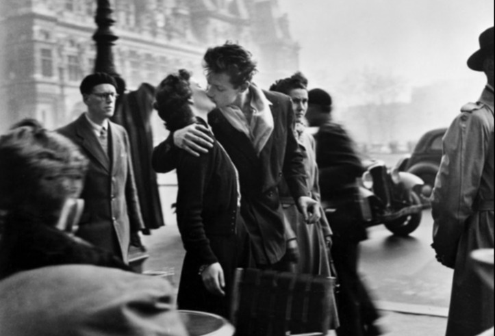 bacio Doisneau per mostra Silvana Editoriale